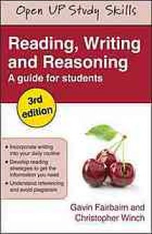 Reading, writing, and reasoning : a guide for students