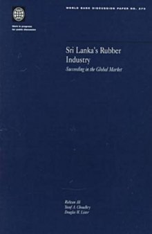 Sri Lanka's rubber industry: succeeding in the global market, Parts 63-370