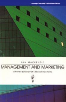 Management and Marketing: with Mini-Dictionary of 1,000 Common Terms