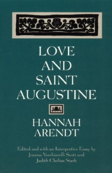 Love and St. Augustine