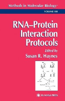RNA-Protein Interaction Protocols