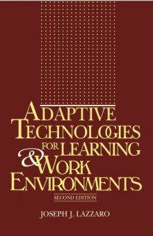 Adaptive Technologies for Learning & Work Environments (2001)