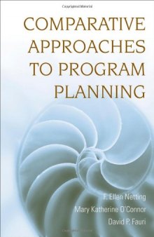 Comparative Approaches to Program Planning