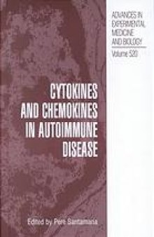 Cytokines and chemokines in autoimmune disease