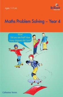 Maths problem solving. / Year 4