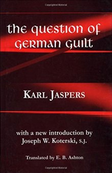 The question of German guilt