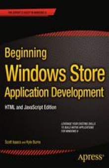 Beginning Windows Store Application Development–HTML and JavaScript Edition