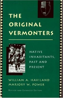 The original Vermonters: native inhabitants, past and present