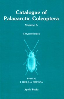 Catalogue of Palaearctic Coleoptera, Vol. 6: Chrysomeloidea