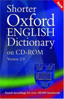 Shorter Oxford English Dictionary 2.0