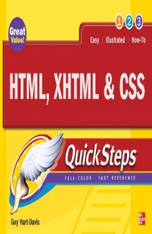 HTML XHTML and CSS QuickSteps