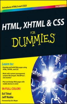 HTML, XHTML & CSS for Dummies®, 7th Edition