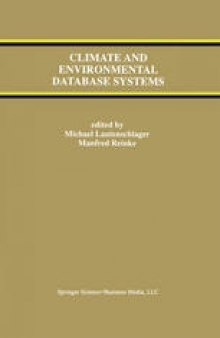 Climate and Environmental Database Systems