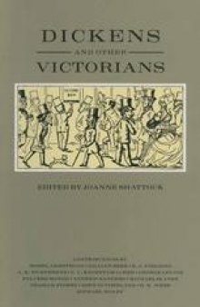 Dickens and other Victorians: Essays in Honour of Philip Collins