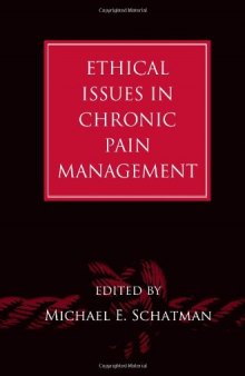 Ethical Issues in Chronic Pain Management