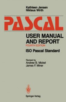 Pascal User Manual and Report: ISO Pascal Standard