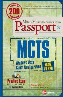 Mcts Windows Vista Client Configuration Passport Exam 70-620