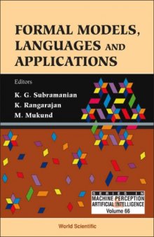 Formal Models, Languages And Applications (Machine Perception and Artifical Intelligence)