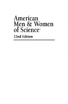 American Men & Women of Science