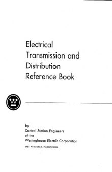 Electrical Transmission And Distribution Reference Book