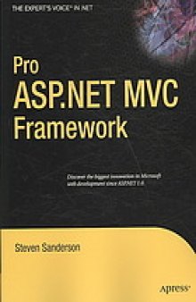 Pro ASP.NET MVC framework