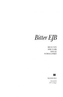 Bitter EJB