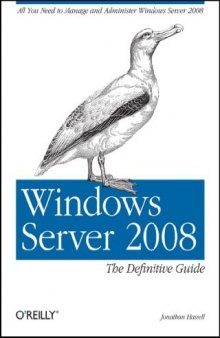 Windows Server. 2008. The Definitive Guide