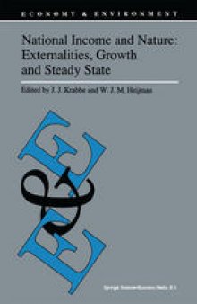 National Income and Nature: Externalities, Growth and Steady State