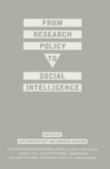 From Research Policy to Social Intelligence: Essays for Stevan Dedijer