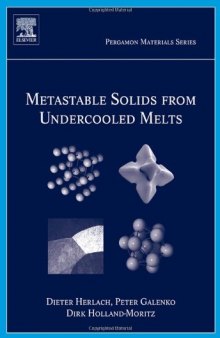 Metastable solids from undercooled melts