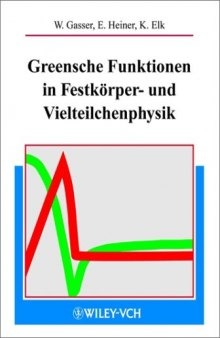 Method Greenschen Funktionen in Der Festkorper Und Vielteilchenphysik 