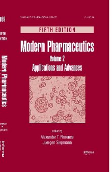 Modern Pharmaceutics Fifth Edition Applications and Advances