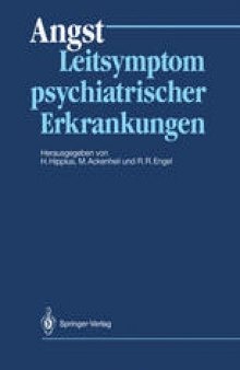 Angst: Leitsymptom psychiatrischer Erkrankungen