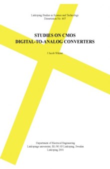 Studies on CMOS digital-to-analog converters