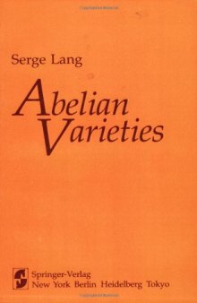 Abelian varieties