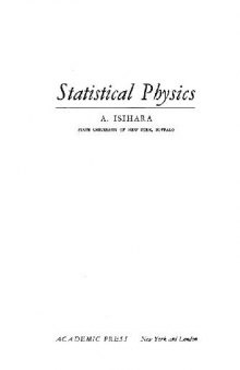 Statistical physics