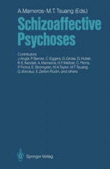 Schizoaffective Psychoses