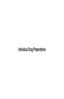 Individual Drug Preparations