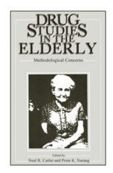 Drug Studies in the Elderly: Methodological Concerns