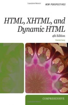New Perspectives on HTML, XHTML, and Dynamic HTML (New Perspectives)  