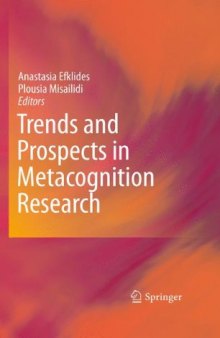 Trends and Prospects in Metacognition Research