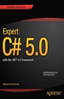 Expert C# 5.0: with .NET 4.5 Framework