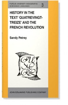 History in the Text: 'Quatrevingt-Treize' and the French Revolution