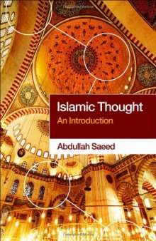 Islamic thought: an introduction  