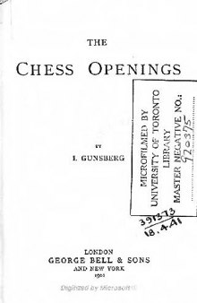 The Chess Openings