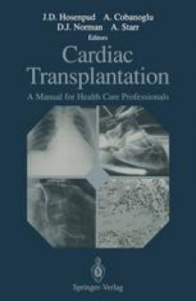 Cardiac Transplantation: A Manual for Health Care Professionals