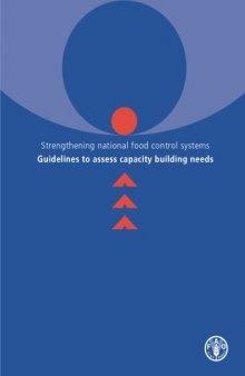 Strengthening National Food Control System: Guidelines to Access Capacity Building Needs