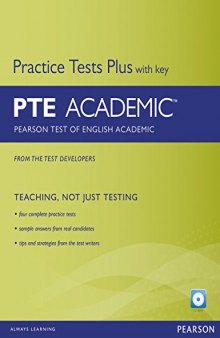 Pearson Test of English Academic Practice Tests Plus PTE
