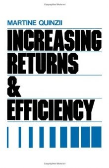 Increasing Returns and Efficiency