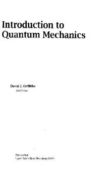 Introduction to Quantum Mechanics